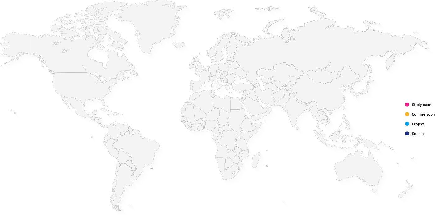 100+ GLOBAL PROJECTS