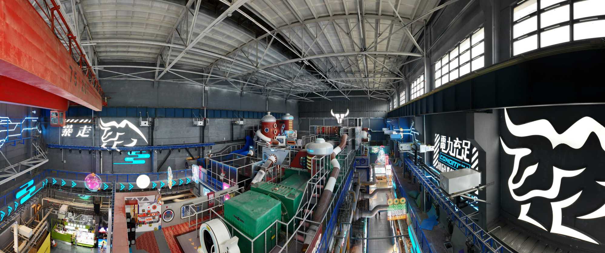 A old power plant transformed into a cultural tourism complex